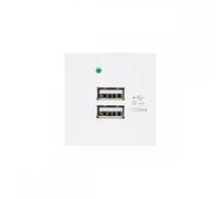 Prese di corrente d'antenna USB HDMI LAN USBx2 bianco , nero Maclean