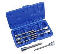 Prese esagonali a brugola lunghe metriche MM 3 mm - 10 mm set 7 pezzi unità d...