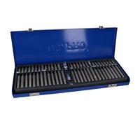 Prese esagonali / brugola / torx / manomissione / stella / spline set 58 pezz...