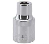Prese in metallo tipo E 12 utensili femmina per presa Torx compatibili con chiave a cricchetto Set di utensili manuali tra cui E10 E12 E14 E16 E18 E20 E22 E24 (E10)