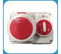 PRESE INTERBLOCCATE ORIZZONTALI VARI MODELLI IP67/IP44 CON SCATOLA DI FONDO