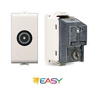 PRESE INTERRUTTORI FRUTTI PLACCHE ELETTROCANALI EASY COMPATIBILE BTICINO MATIX