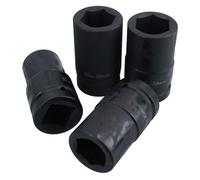 Prese metriche a impatto profondo da 1 pollice 6 lati 27 mm - 33 mm set da 4 ...