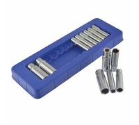 Prese metriche MM profonde per unità da 1/4" 4 mm - 14 mm 13 pezzi esagonali ...