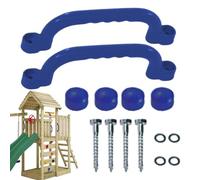 Prese Per Arrampicata Su Roccia - Sbarre Per Scimmie 25x7,5 Cm, Struttura Per Arrampicata Per Bambini Al Coperto, Impugnatura Per Casetta Da Gioco 2 Pezzi | Manubrio Antiruggine Forniture Riutilizzabi