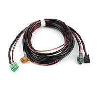 Prese per Cablaggio USB AUX Interruttore Adattatore Fascio connettore MIB Carplay MQB telefono 5G0 035222 E 5Q0 035724 Adatto per