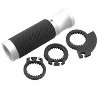 Coppia Manopole Alluminio Fresatura CNC per Moto Ricambi Ciclomotore Accessori