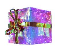 Present Boxes Decorations, LED Present Box, Light Present Box, Christmas Lighted Present Boxes, 10 cm/15 cm/20 cm Christmas Tree Ornaments, Beautiful Christmas Tree Light up Decorations for Holidays