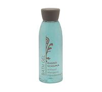 PRESENT-MORE - Bagno Schiuma 30ml Flower - Confezione da 250 Pezzi - Bagnoschiuma Monodose Senza Allergeni - Fragranza Tè Verde - Ideale per Hotel e B&B
