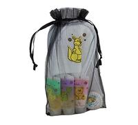 PRESENT-MORE - Set Cortesia 15 Ospiti For Babies - Fragranza Bubble - Contiene: Shampoo, Gel Doccia, Crema Corpo, Sapone e Pantofole - Made in Italy - Per Hotel e B&B