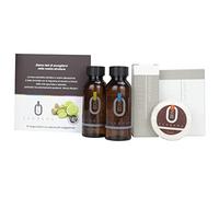 PRESENT-MORE - Set Cortesia 30 Ospiti Zenzero - Fragranza Zenzero e Limone - Contiene: Shampoo, Gel Doccia, Sapone, Cuffia e Vanity - Per Hotel e B&B