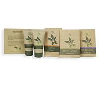 PRESENT-MORE - Set Cortesia 35 Ospiti Beauty Oil - Fragranza Tahitian - Contiene: Shampoo, Gel Doccia, Sapone, Cuffia e Vanity - Made in Italy - Per Hotel e B&B