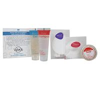 PRESENT-MORE - Set Cortesia 50 Ospiti Words - Fragranza Vigne Rouge - Contiene: Shampoo, Gel Doccia, Sapone, Cuffia e Vanity - Made in Italy - Per Hotel e B&B