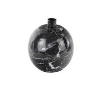 Present Time Candelieri, porta candele MARBLE LOOK in Nero Unica