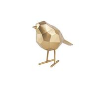 Present Time - Statua Uccello dorato Small Origami