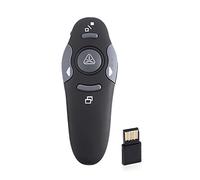 Presentazione Clicker per PowerPoint, 2,4 GHz Wireless USB Presentazione PowerPoint PPT Flip Pen Pointer Clicker Presenter con telecomando a luce rossa per insegnanti