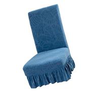 Presentazione Sedia A Prova Versamento tra Le Cassette Slip con Elevati Elastici in Tessuto in Pile Jacquards per Mobili da Pranzo in Casa per La Casa.