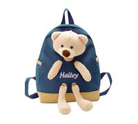 Presentimental Zaino per Bambini Personalizzato con Nome Regalo per Scuola Materna Zaini per il Ritorno a Scuola per Figlio Figlia (blu)