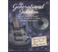 Presenting Huge Word Search Books for Adults Generational Jukebox Edition: Turn It Up And Press Play Seven: Full Page Word Puzzle Large Print Word Find For Easy Reading