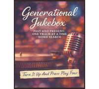 Presenting Huge Word Search Books for Adults Generational Jukebox Edition: Turn It Up And Press Play Four: Full Page Word Puzzle Large Print Word Find For Easy Reading