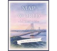 Presenting Huge Word Search Books for Adults Map The World Edition Road Trip 1: Full Page Word Puzzle Large Print Word Find For Easy Reading
