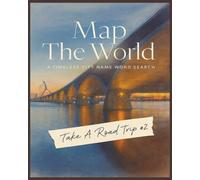 Presenting Huge Word Search Books for Adults Map The World Edition Road Trip 2: Full Page Word Puzzle Large Print Word Find For Easy Reading