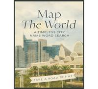 Presenting Huge Word Search Books for Adults Map The World Edition Road Trip 9: Full Page Word Puzzle Large Print Word Find For Easy Reading