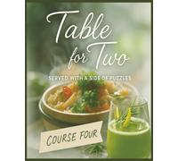 Presenting Huge Word Search Books for Adults Table For Two Edition Fourth Course 5000 Recipes: Full Page Word Puzzle Large Print Word Find For Easy Reading