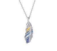 Presentski Collana Con Piume da Uomo Collana Con Ciondolo a Forma di Angelo Demone Adatta per Uomini e Donne