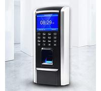 Presenza di presenze con Impronte digitali, Schermo a Colori da 2,8 Pollici Biometria Presenze Macchina Time Clock Facile da Usare, per timbrare l'entrata e l'uscita al Lavoro