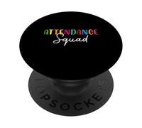 Presenze Squadra Scuola Ufficio Presenze Impiegato PopSockets PopGrip Adesivo