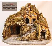 PRESEPE ARTIGIANALE NAPOLETANO MOD. P06 39X33X33H CM