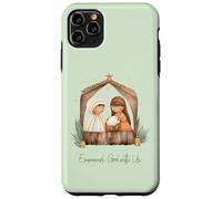 Presepe Boho Emmanuel, Dio con noi Natale Custodia per iPhone 11 Pro Max