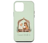 Presepe Boho Emmanuel, Dio con noi Natale Custodia per iPhone 12 mini