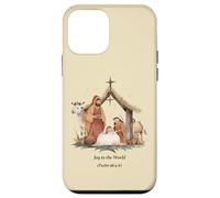 Presepe Boho Gioia al mondo Natale Custodia per iPhone 12 mini