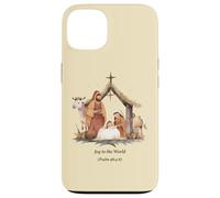 Presepe Boho Gioia al mondo Natale Custodia per iPhone 13