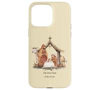 Presepe Boho Il primo Natale Noel Custodia per iPhone 15 Pro Max