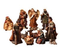 PABEN Presepe Completo Natività 11 personaggi cm. 20 in resina by