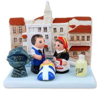 Presepe dal Mondo in Ceramica da Collezione Dipinto a Mano (Retimo Grecia)