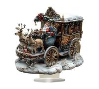 Presepe - Decorazione Per Presepe | Decorazione Religiosa Da 20 Cm, Statuetta Decorativa Da Caminetto. Accessorio Per Esposizione Davanzale, Per Mensola Da Scrivania, Tavolo Da Tavolo, Casa, Donna, Uo