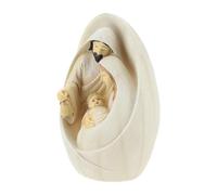 Presepe della Santa Famiglia - Set di statuine natalizie dipinte a mano | Decorazione religiosa per il presepe tradizionale per la decorazione natalizia per interni, Natale