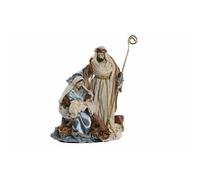 Presepe di Natale DKD Home Decor Azzurro Dorato 48 x 28 x 90 cm