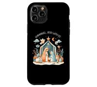 Presepe Emmanuel, Dio con noi Boemia Natale Custodia per iPhone 11 Pro