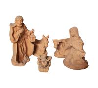 Presepe in terracotta artigianale cm 30 natività presepio statuine statuette
