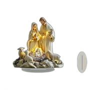 Presepe natalizio da tavolo, decorazione per presepe celeste, in acrilico 2D, decorazione per interni per presepi cristiani per interni e decorazioni religiose per casa e ufficio