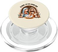 Presepe O Come, Let Us Adore Him Boho Christmas PopSockets PopGrip per MagSafe