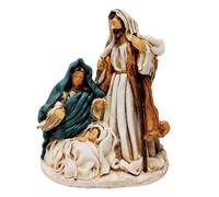Presepe Statuine Natività San Giuseppe Madonna e Bambino Addobbi di Natale