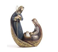 Presepe Stilizzato Gruppo Natività 20.8 cm in Resina