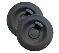 Preserva la vita della tua macchina per caffè espresso con questo set di due dischi di pulizia da 58 mm per