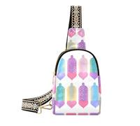 Preservativi alla moda Carino Colorful fanny pack crossbody impermeabile nero fanny pack per il pacchetto di giorno, Preservativi carini colorati, 1 size
